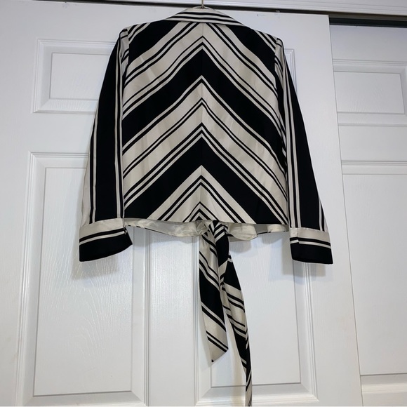 Women’s Spenser Jeremy gorgeous silk kimono tie jacket size 8 - Picture 5 of 6